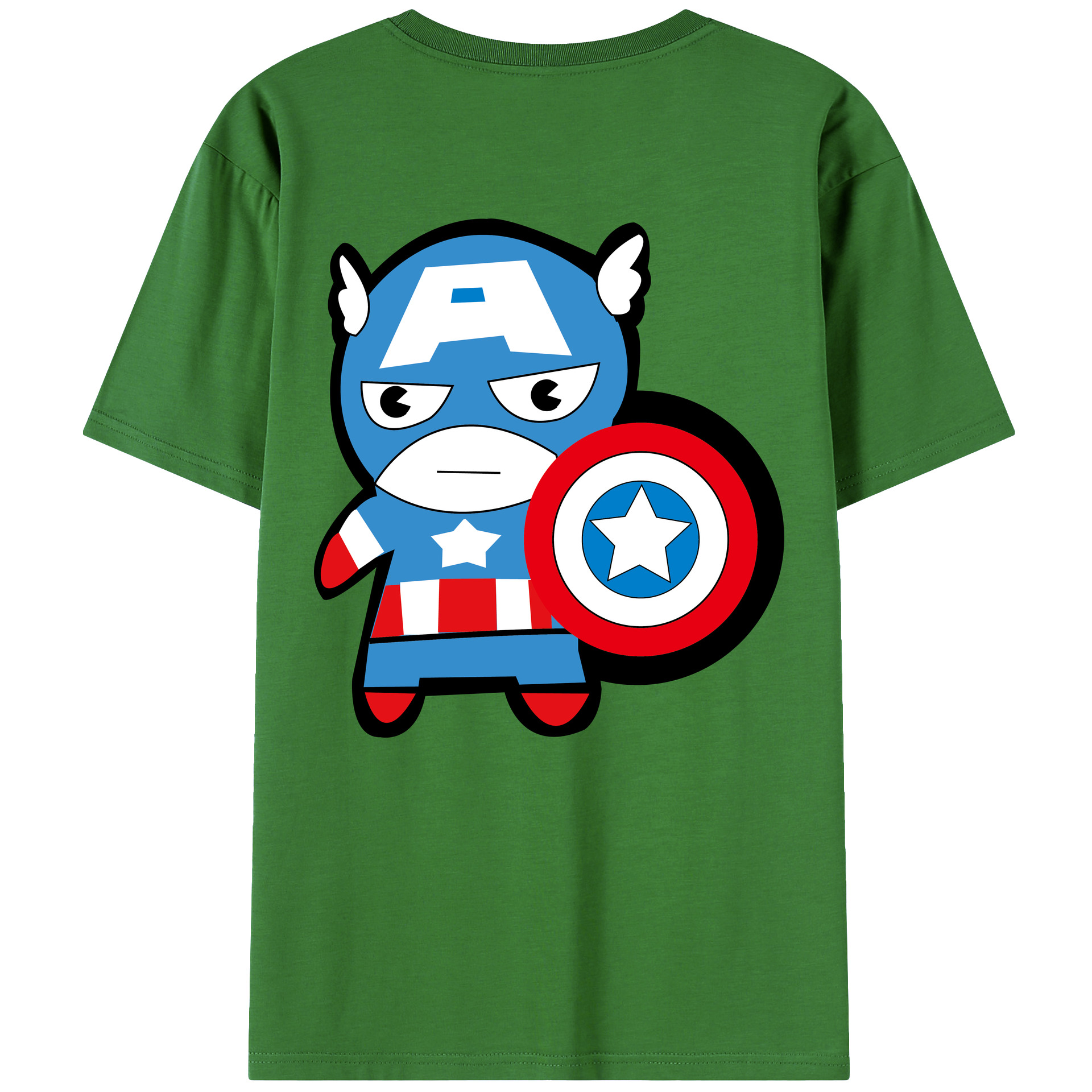 （画像用） アベンジャーズ The Avengers レディース半袖Tシャツ(バックプリント)